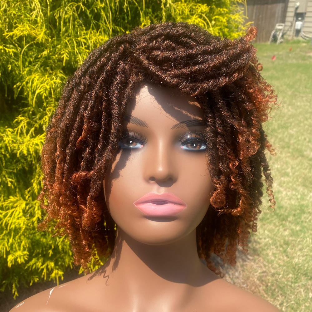 Kinky twist braided wig